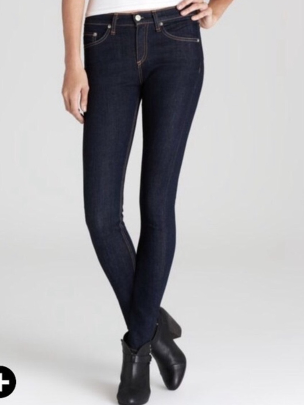 Rag & Bone The High-Rise Skinny Heritage Jeans Womens 30